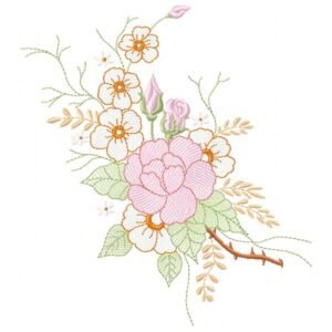 Ramo de Rosas com Flores