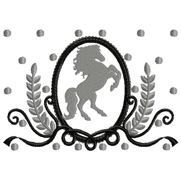 Cavalo na Moldura Chic